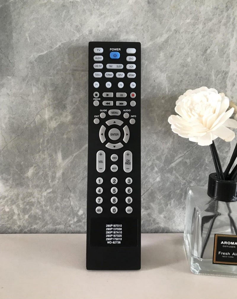 BOMAZ Replacement Remote Control for Mitsubishi TV LT-46164 LT-46265 LT-52153 WD-65C10 WD-65737 WD-65837 WD-82737 WD-82738 - Image 4